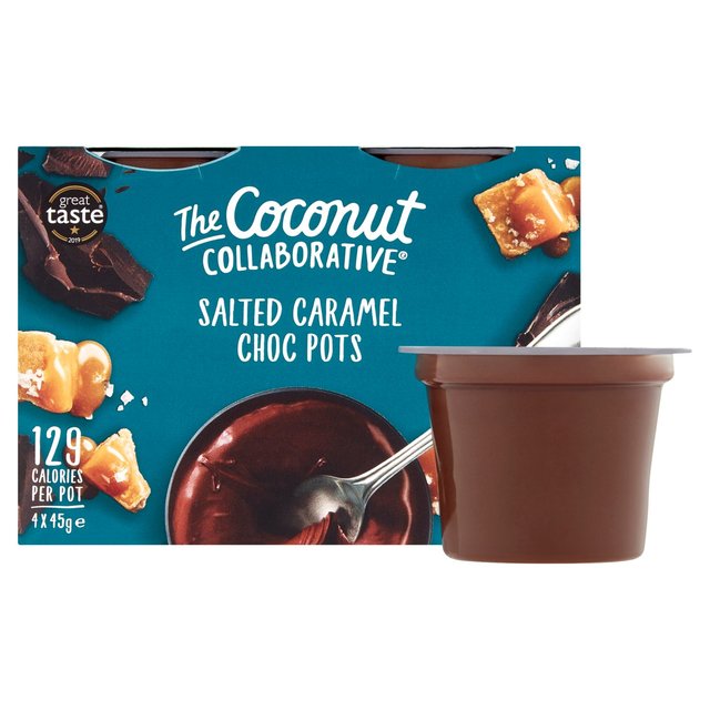 The Coconut Collaborative Dairy Free Salted Caramel Pots