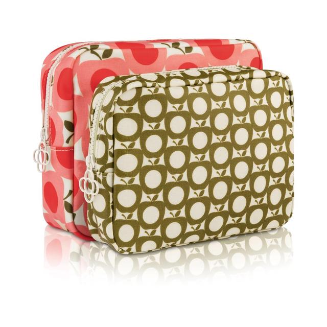 Orla Kiely Apple Double Wash Bag