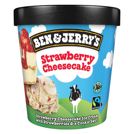 Ben & Jerry's Strawberry Cheesecake Ice Cream Tub