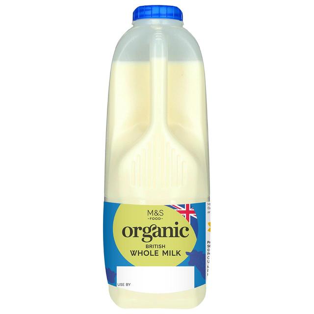 M&S Organic Whole Milk 2 Pints