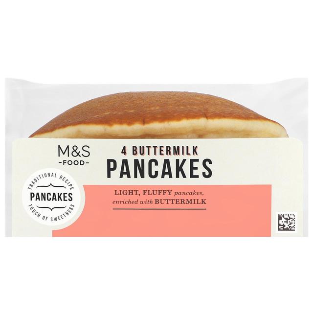 M&S 4 Buttermilk Pancakes