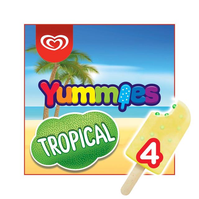 Yummies with Tropical Sorbet and Lime Gummies