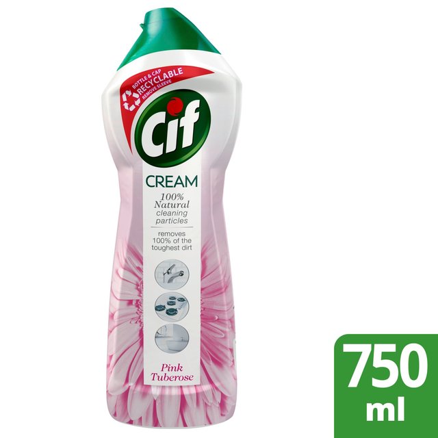 Cif Pink Tuberose Cream Cleaner for all surfaces