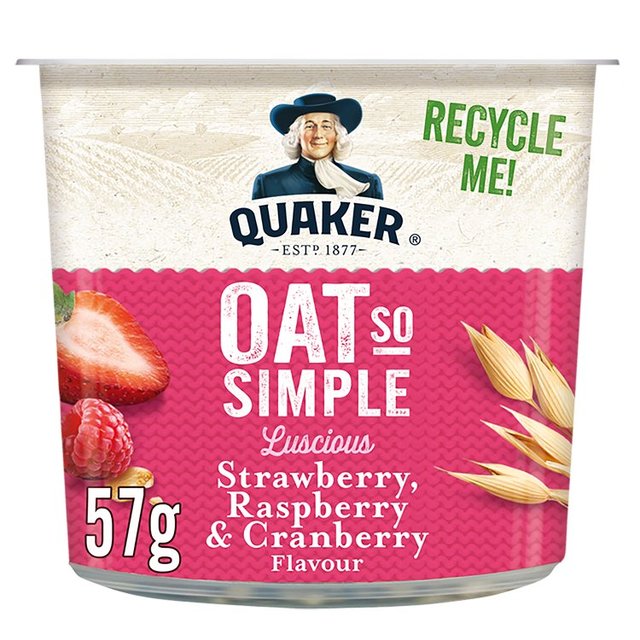 Quaker Oat So Simple Mixed Berries Porridge Pot
