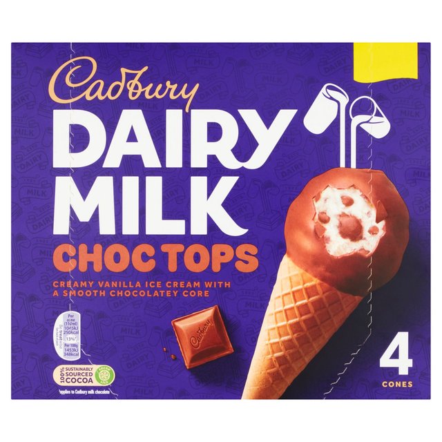 Cadbury Ball Top Cones