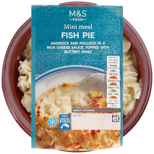 M&S Fish Pie Mini Meal