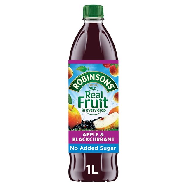 Robinsons Apple & Blackcurrant No Added Sugar