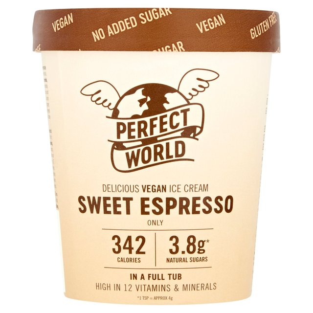 Perfect World Sweet Espresso Vitamin No Added Sugar Ice Cream