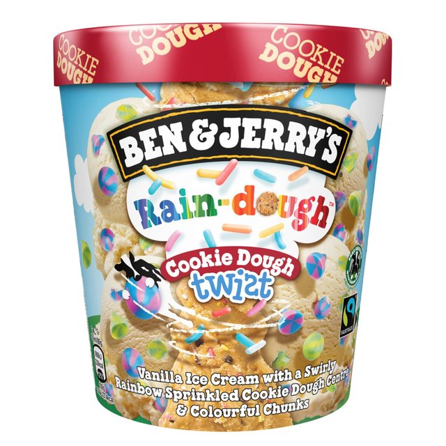 Ben & Jerry's Rain Dough Cookie Dough Twist