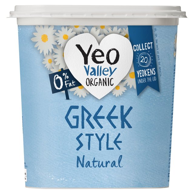 Yeo Valley 0% Greek Style Natural Yoghurt