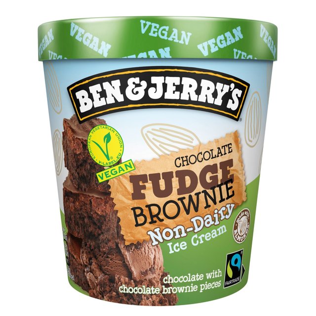 Ben & Jerry's Non-Dairy Chocolate Fudge Brownie Ice Cream