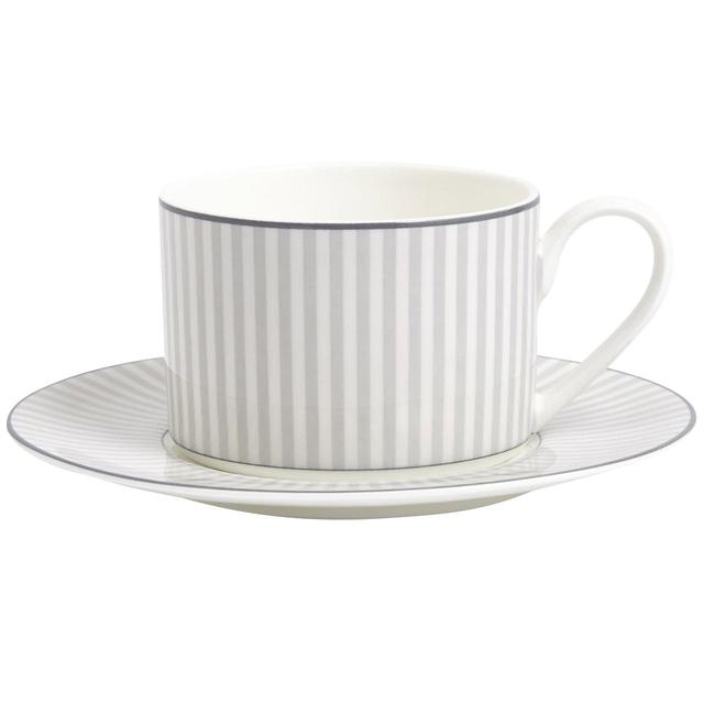 M&S Hampton Cream Fine China Cup & Saucer Set