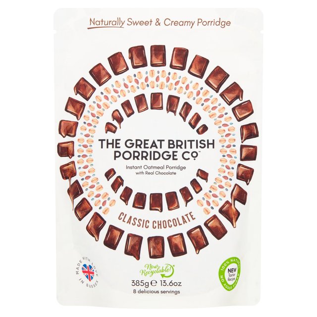 The Great British Porridge Co Classic Chocolate Porridge