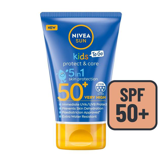 NIVEA SUN Kids Protect & Care SPF50+ Sun Cream To Go
