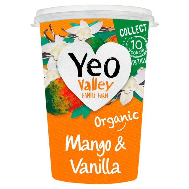 Yeo Valley Organic Mango & Vanilla Yoghurt