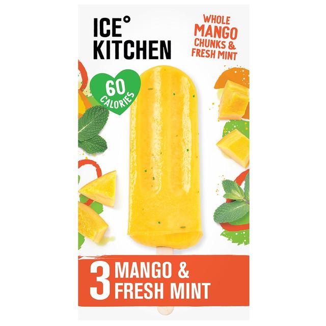 Ice Kitchen - Mango and Fresh Mint Ice Lolly