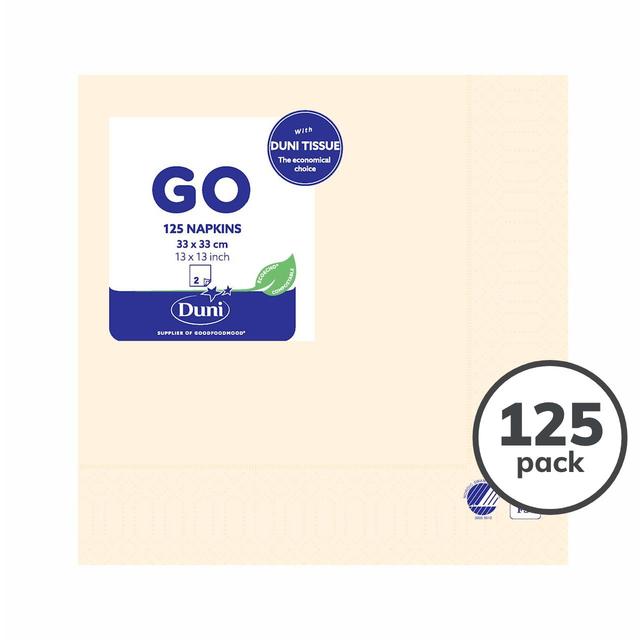 Cream Compostable Paper Napkins