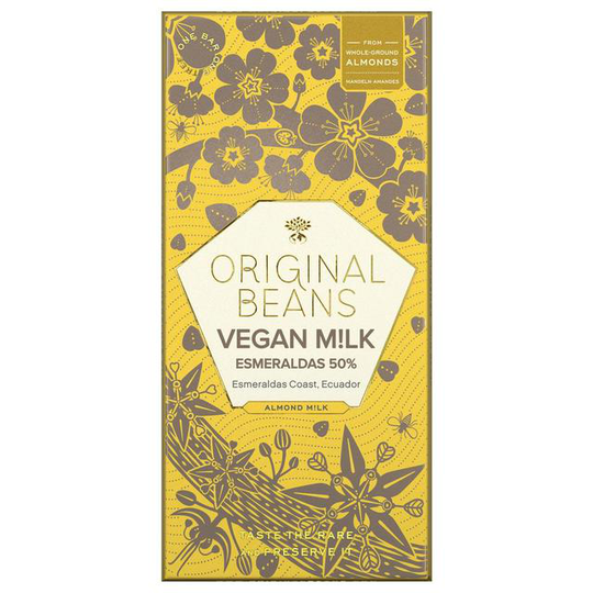 Original Beans Esmeraldas Vegan Milk Chocolate 50%