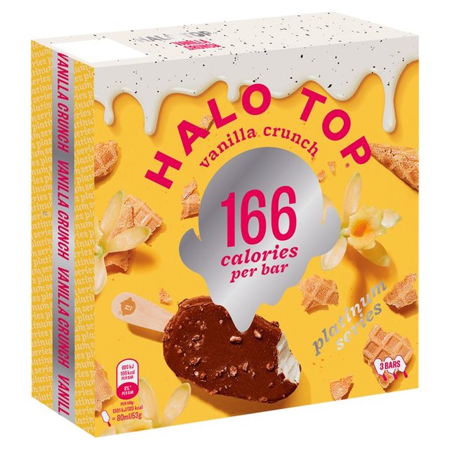 Halo Top Platinum Vanilla Crunch Bars