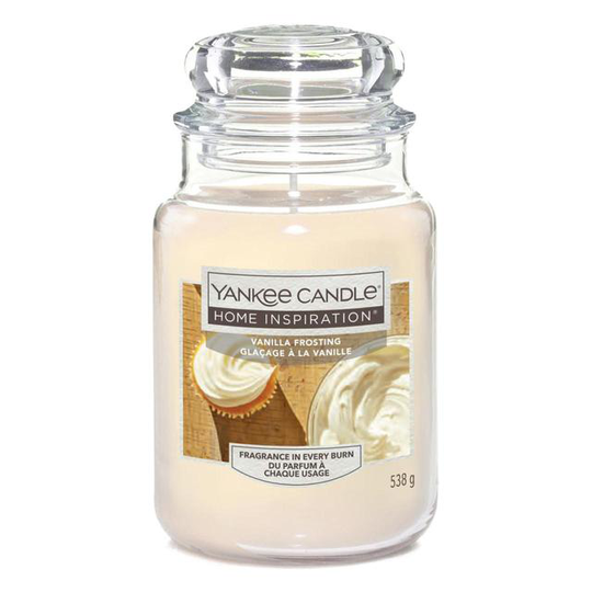 Yankee Candle Home Inspiration Large Jar Vanilla Frosting 538g