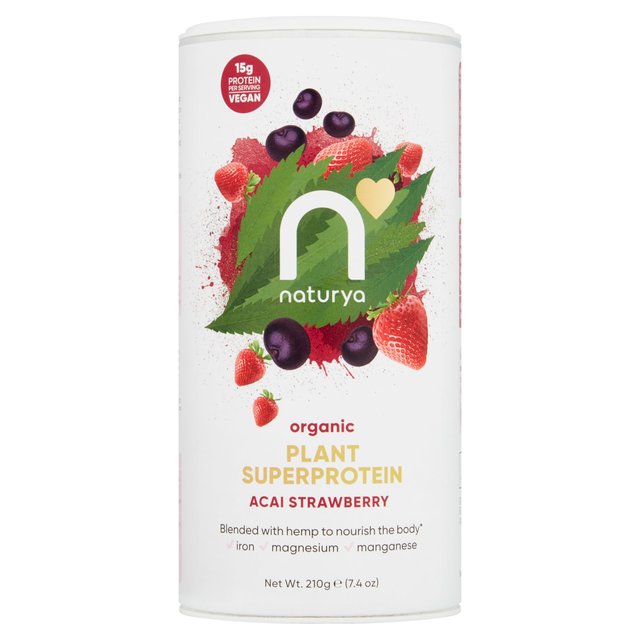 Naturya Organic Plant Superprotein Acai Strawberry