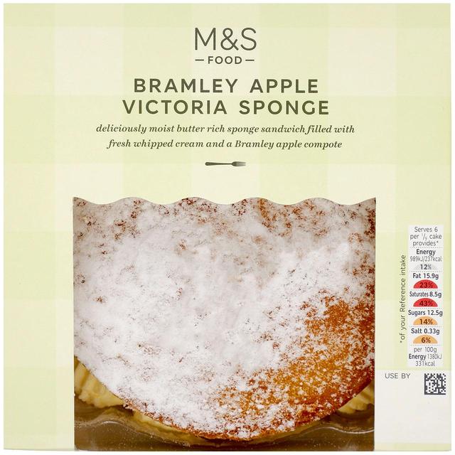 M&S Bramley Apple Victoria Sponge Sandwich