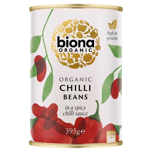 Biona Organic Red Kidney Beans in Chilli Sauce