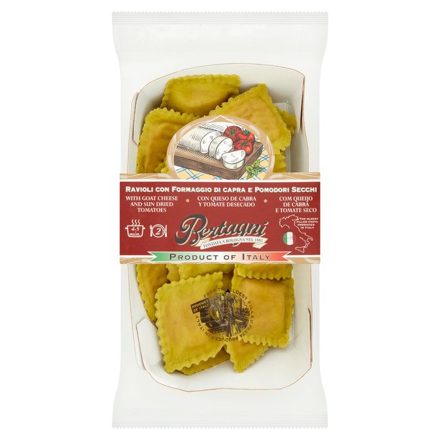 Bertagni Goat Cheese and Sundried Tomato Ravioli
