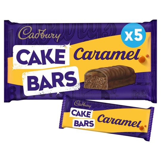 Cadbury Caramel Cake Bars