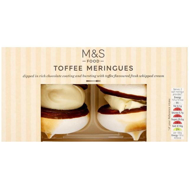 M&S Toffee Meringues
