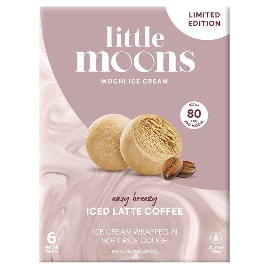 Little Moons Exclusive Iced Latte Coffee Ice Cream Mochi