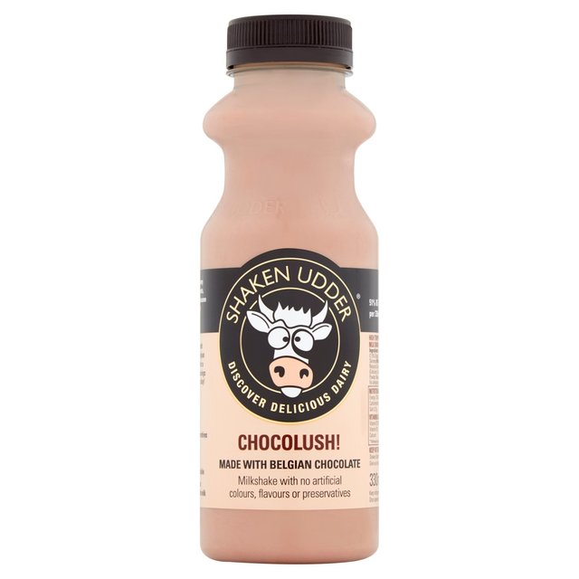 Shaken Udder Chocolush Chocolate Milk Shake