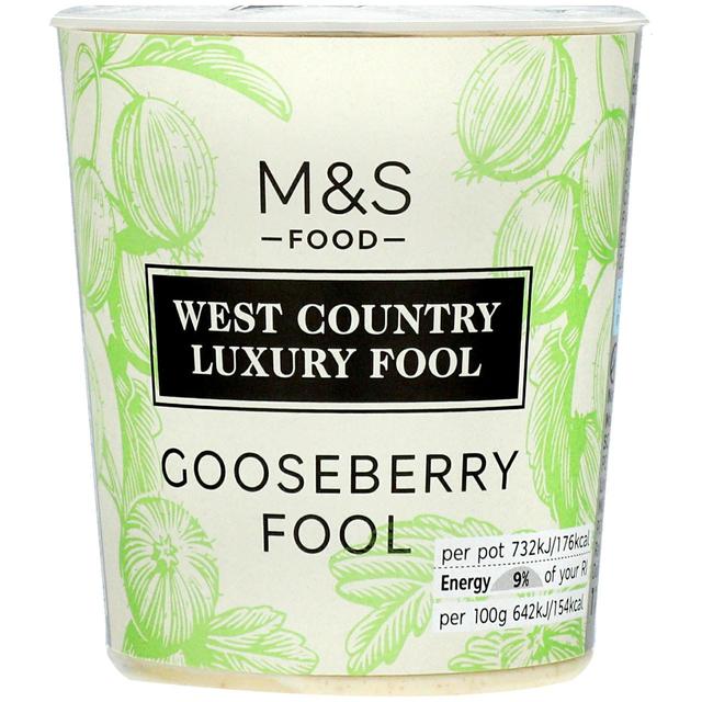 M&S Gooseberry Fruit Fool