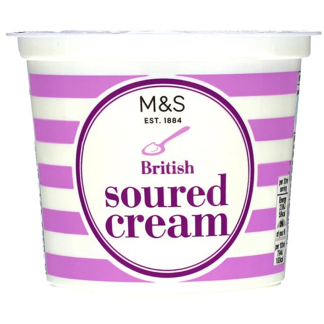 M&S British Soured Cream