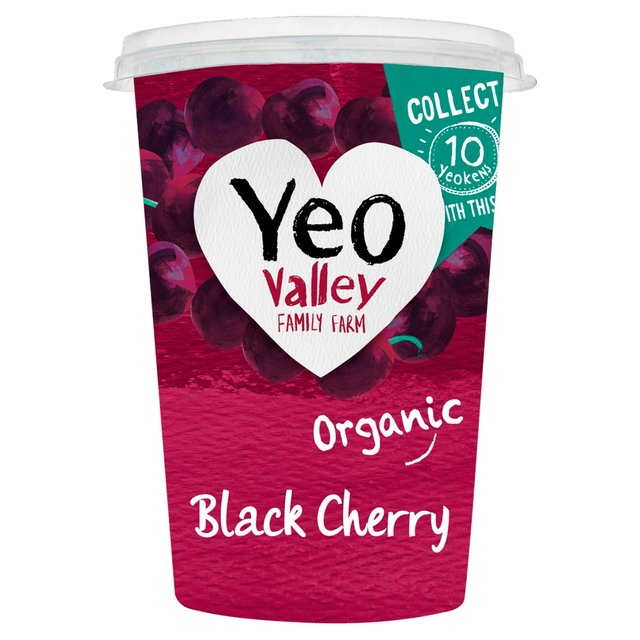 Yeo Valley Organic Black Cherry Yoghurt