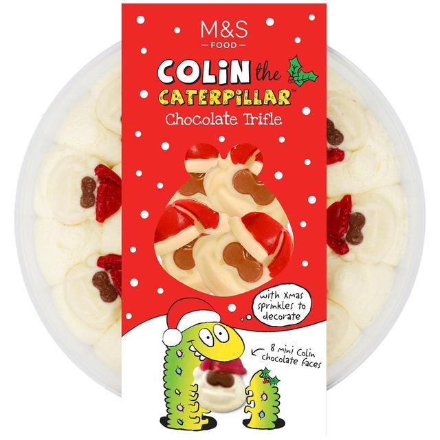 M&S Colin the Caterpillar Chocolate Trifle