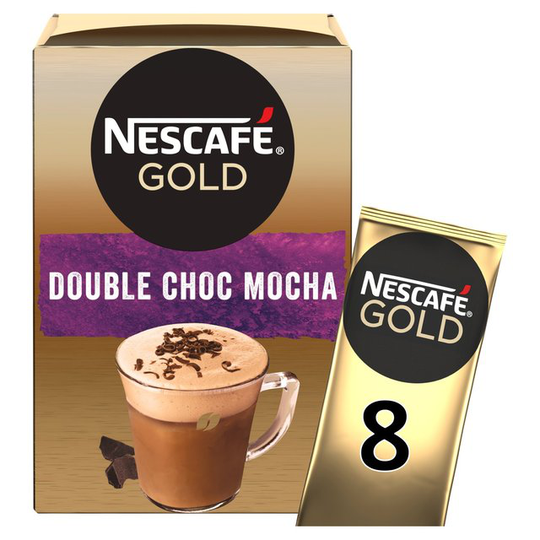 Nescafe Gold Double Choca Mocha Instant Coffee 8 Sachets