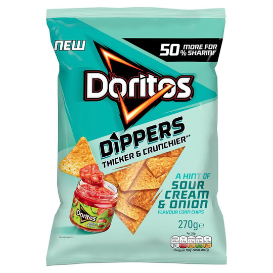 Doritos Dippers Hint of Sour Cream & Onion