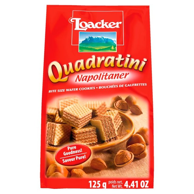 Loacker Hazelnut Napolitaner Quadratini