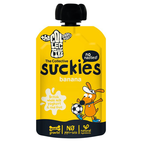 The Collective Suckies Banana Yoghurt