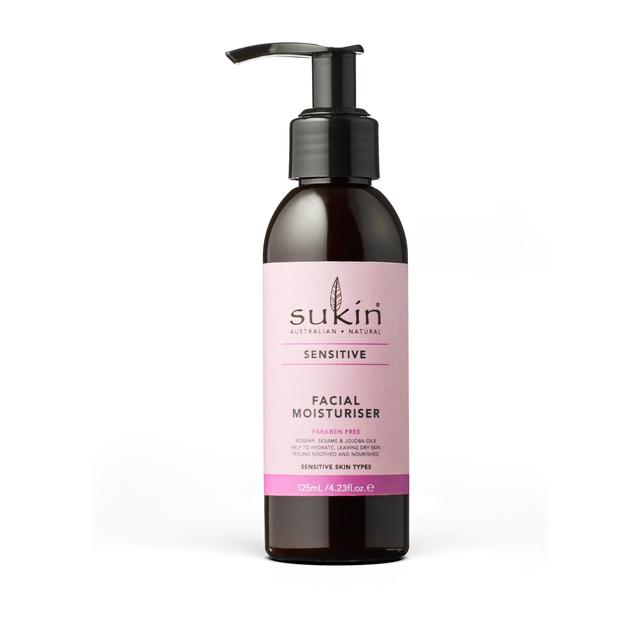 Sukin Natural Sensitive Skin Facial Moisturiser Pump