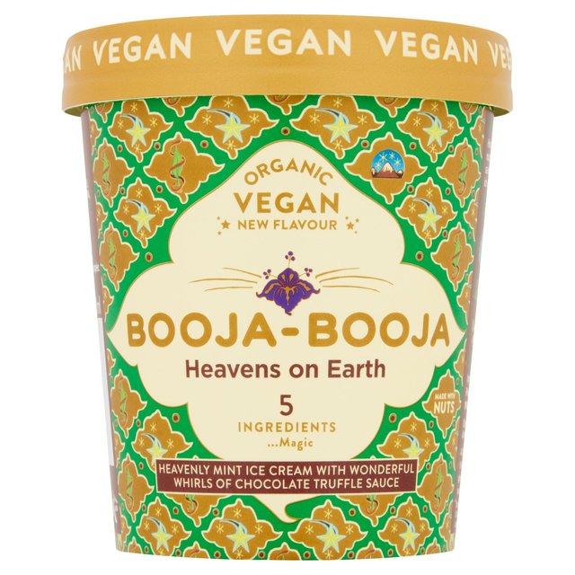 Booja Booja Vegan Mint Chocolate Truffle Ice Cream