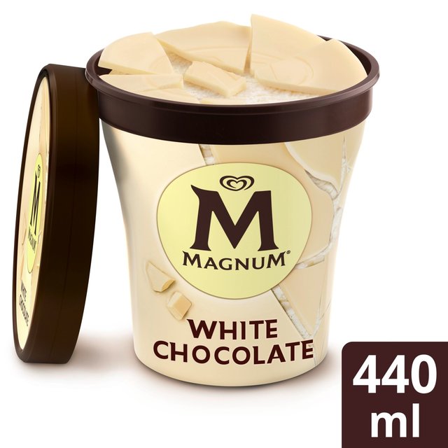 Magnum Tub White Ice Cream