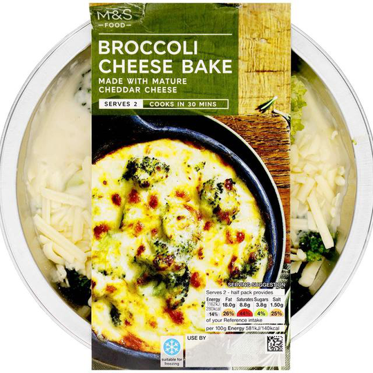 M&S Broccoli Cheese Bake