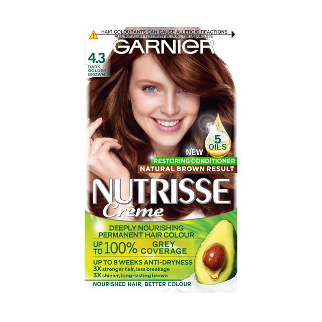 Garnier Nutrisse Cappuccino 4.3 Davina Permanent Hair Dye