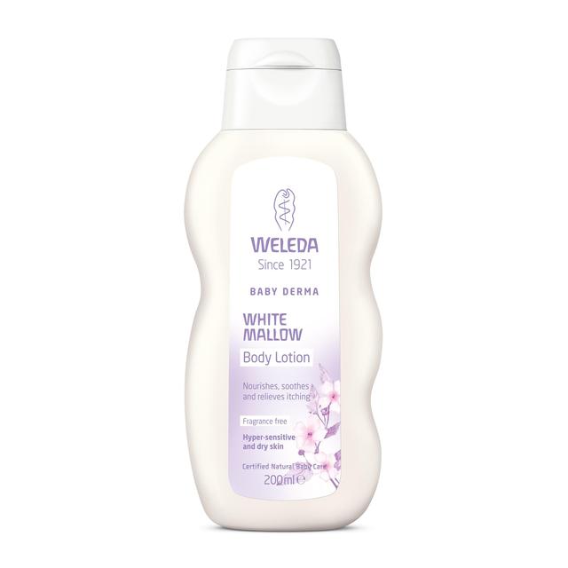 Weleda Baby Natural Sensitive White Mallow Body Lotion Fragrance Free