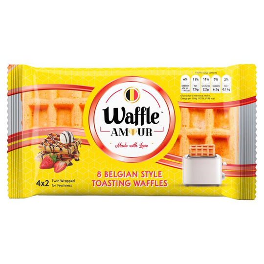 Waffle Amour Toasting Waffles