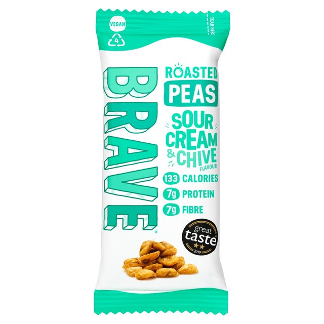 Brave Roasted Peas Sour Cream & Chive