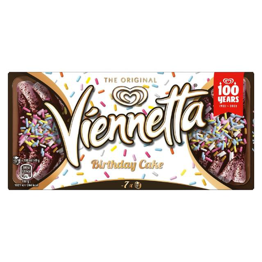 Viennetta Birthday Cake Ice Cream Dessert