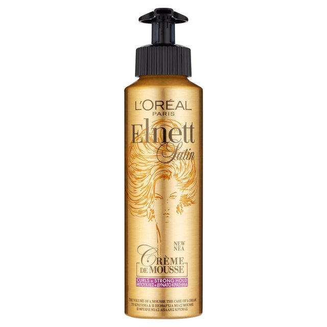 L'Oreal Paris Elnett Satin Strong Hold Curl Creme Mousse